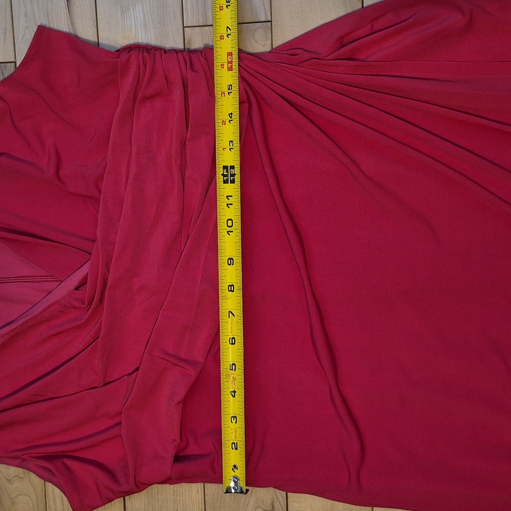 Le Chateau Vibrant Pink Midi Dress - Picture 8 of 8